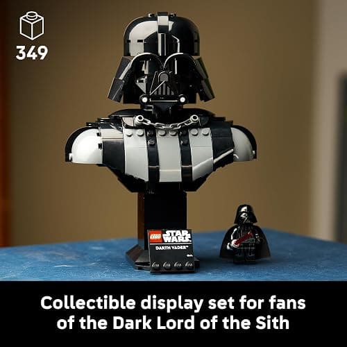 LEGO Star Wars Darth Vader Bust - Collectible Building Set for Adults, Ages 18+ - Star Wars Gift for Men & Women - with Darth Vader Minifigure - Bedroom or Shelf Decor - 75439 thumbnail 2