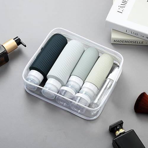 Mrsdry 16 Pack Travel Bottles for Toiletries, Large 6oz Silicone Travel Containers, Leak Proof Refillable Liquid Shampoo And Conditioner Travel Essentials thumbnail 7