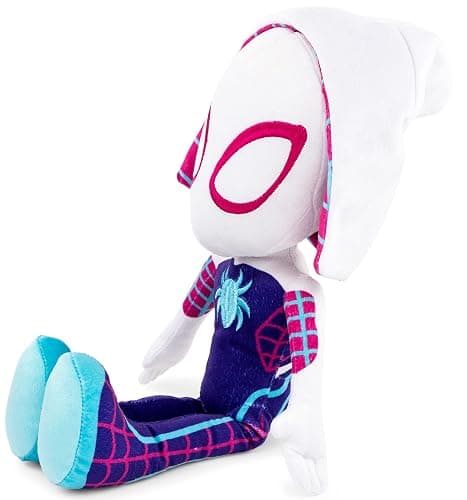 Jay Franco Marvel Spidey and His Amazing Friends Gwen The Ghost-Spider Pillow Buddy - Super Soft Polyester Microfiber, 18 inches (Official Marvel Product) thumbnail 5