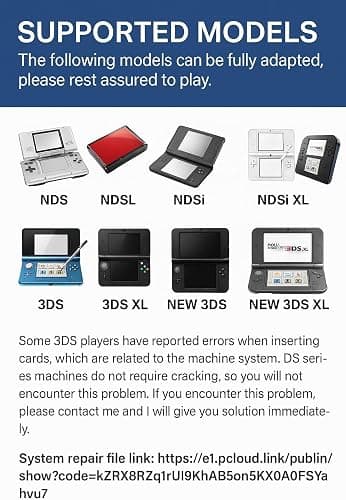 DS Game, 208 in 1 Game Cartridge Multicart, Game Pack Card Super Combo for DS DSL DSi 3DS 2DS XL/LL thumbnail 3