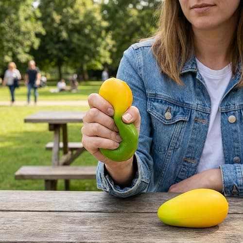2PCS Mango Squishy, Unique Color Changing Design, Desk Decor Item with Portable Size, for Various Activities thumbnail 2