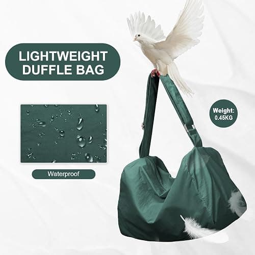 Small Gym Bag with Shoe Compartment, Workout Sport Duffle Bag for Women Travel, Waterproof Shoulder Overnight Bags Lightweight Carry on Tote Bags for Swim, Yoga, Dance thumbnail 6