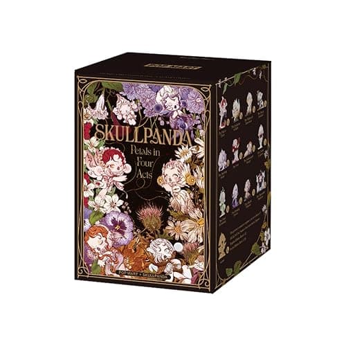 POP MART SKULLPANDA Petals in Four Acts Series Action Figures, Blind Box, Collectible Toys Home Decorations, Holiday Birthday Gifts for Girls and Boys, Single Box thumbnail 4