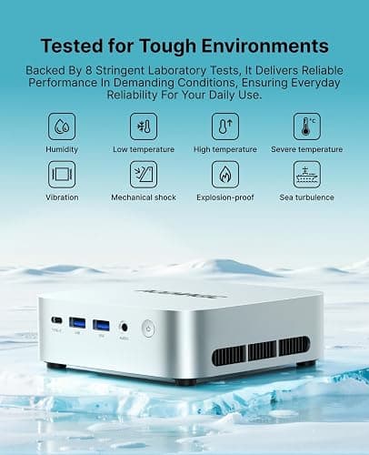 ACEMAGIC Mini Pc Windows 11 Pro, AMD Ryzen 4300U Processor up to 3.7 GHz Mini Computers, 16GB DDR4 256GB SSD, 4K Triple Display WiFi5 BT4.2 VESA Micro Small Pc for Business and Home, Mini Desktop thumbnail 7