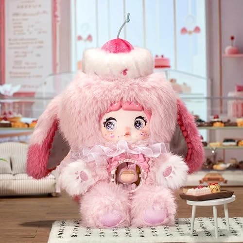 CALEMBOU Plush Blind Box Figures, Kawaii Nommi Sweetheart Series Stuffed Animals Mystery Box Toys, Cute Anime Vinyl Plushies Collectible Birthday Gifts for Girls thumbnail 5