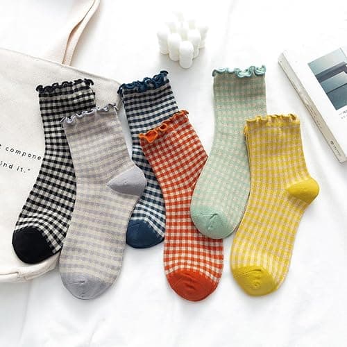 OTAODKA Athletics Socks for Women and Girls Cute Ankle Cotton Sock thumbnail 9