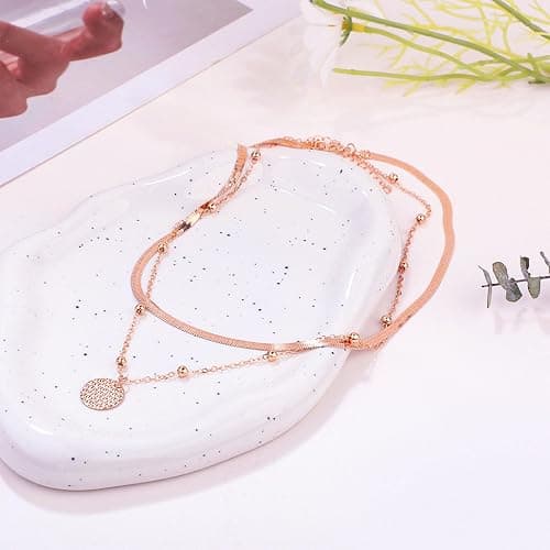 NEWITIN 69 Pieces Gold Jewelry Set for Women Fashion Costume Jewelry Gold Plated Necklace Bracelet Earrings Set for Women thumbnail 2