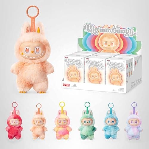POP MART THE Monsters Big into Energy Series-Vinyl Plush Pendant Blind Box, Blind Box Figures, Random Design Action Figures Collectible Toys Home Decorations, Single Box thumbnail 7