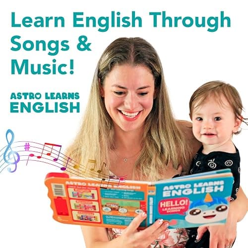 Learning Songs: Musical Toys & Interactive Sound Book for Toddlers 1-3, Baby’s First Year Music Book Gift, Singing Book for 1 Year Old Toddler & Kids, Nursery Rhymes Musical Books for Baby & Children thumbnail 2