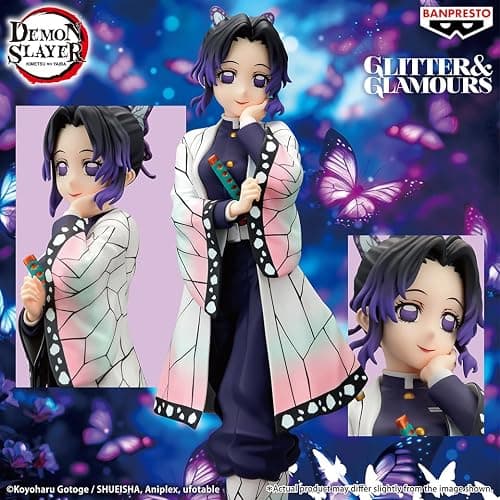 Banpresto - Demon Slayer: Kimetsu no Yaiba - Shinobu Kocho Glitter & Glamours Figure thumbnail 4