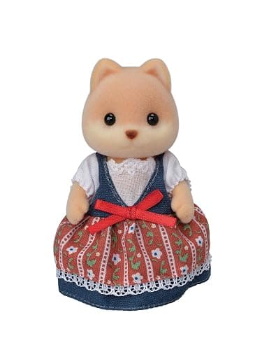 Sylvanian Families Epoch Doll (Caramel Dog Family) FS-35 ST Mark Certified, for Ages 3 and Up, Toy, Dollhouse Sylvanian Families, Epoch, Inc thumbnail 5