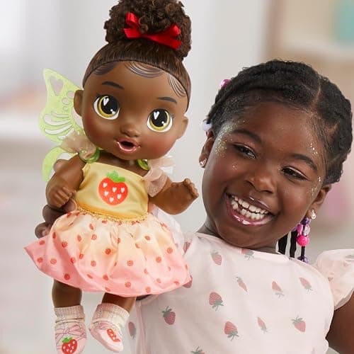 Baby Alive Fairy Fashions Berry Boo Doll with Clothes Accessories, Black Hair, 11 Inches, Kids Toys, Ages 3+ (Amazon Exclusive) thumbnail 10