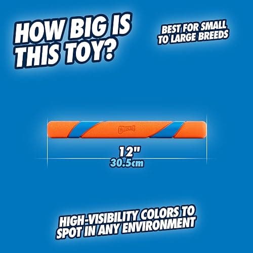 Chuckit! Interactive Dog Toy Ultra Fetch Stick - 12 Inch Outdoor Dog Toy for All Breed Sizes thumbnail 4