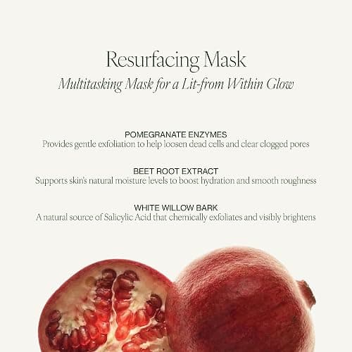 Tata Harper Resurfacing Mask, Instant Glow Face Mask, Gentle Exfoliating Face Mask, Enzyme Mask, Natural Skincare, 30ml thumbnail 4
