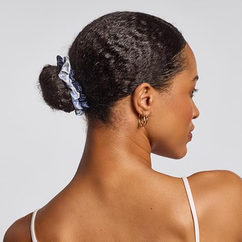 Kitsch Ruched Satin Scrunchies for Women - No Crease, Frizz-Free Sleep | Softer Than Silk Scrunchies Gentle On Hair Scrunchies for All Hair Types | Stylish Hair Accessories - Garden Bouquet, 5pcs thumbnail 7