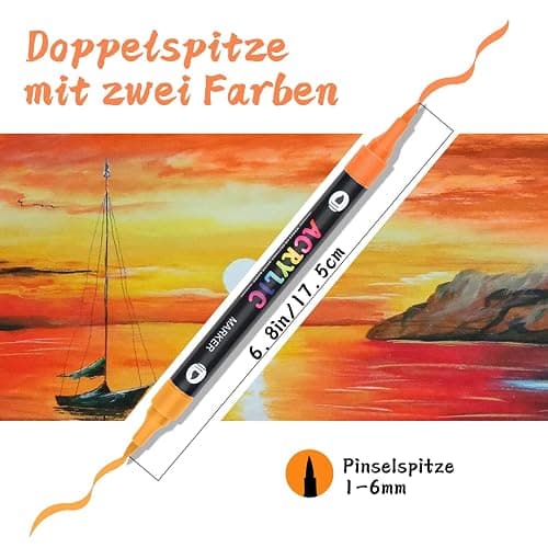 Набор акриловых маркеров 72 цвета (Colours Acrylic 72 Markers for Children) thumbnail 3