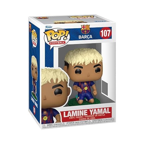 Funko Pop! Football: Barcelona - Lamine Yamal - Collectable Vinyl Figure - Gift Idea - Official Merchandise - Toys for Kids & Adults - Sports Fans - Model Figure for Collectors and Display - Image 1