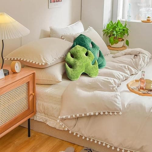 AELS Set of 2 3D Leaves Decorative Throw Pillows, 18"& 14" Monstera Deliciosa Plush Pillow Set for Plant Lovers Garden Lovers, Living Room Bedroom Nursery Decor, Light Green & Dark Green - Light Green & Dark Green thumbnail 6