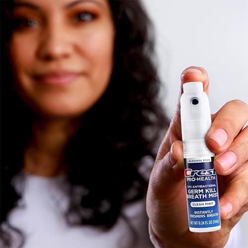 Crest Pro-Health | Portable Alcohol-Free CPC Mist with Clean Mint Flavor | Instant Fresh Breath - 3 Count (0.24oz/7ml) Breath Spray thumbnail 7