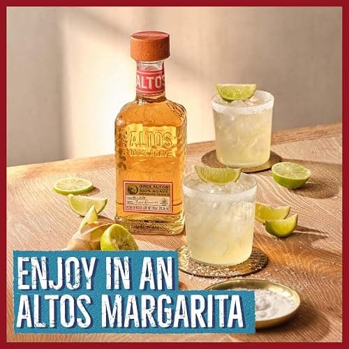 Olmeca Altos Reposado Tequila 70cl, 38% ABV/Made from 100% Blue Weber Agave, Top Ranked Tequila for Margaritas and Palomas, Award Winning, Aged in Bourbon Casks, Grown in Los Altos, Mexico thumbnail 3