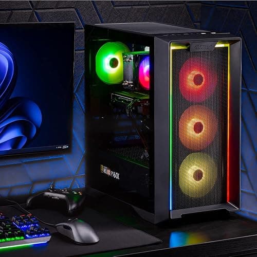 Skytech Gaming Nebula Gaming PC Desktop – Intel Core i3 12100F 3.3 GHz, NVIDIA RTX 3050, 500GB NVME SSD, 16GB DDR4 RAM 3200, 600W Gold PSU, Wi-Fi, Windows 11 Home 64-bit thumbnail 10