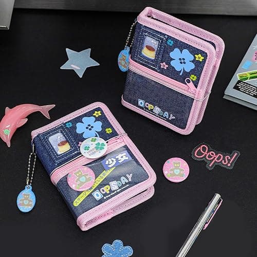 YUSHENYI Retro Notebook Scrapbook Journal Notepads Small Sweet Clovers Colorful Page Binder For School Retro Sweet Clovers Scrapbook Journal Notepad For School thumbnail 3