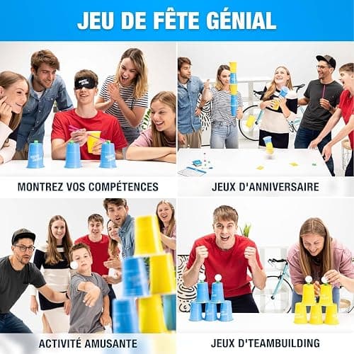 Super Skills - Jeux de Société Adulte, Ado et Enfant - Jeu de Societe 8 Ans Plus - 120 Défis pour Toute la Famille - Jeu de Fête Amusant - Cadeau Garcon 12 Ans & Fille - Version Français thumbnail 3
