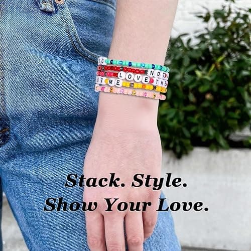 AICase for Eminem Merch Friendship Bracelets Set, Concert Outfits Stuff | Without Me Bracelet Rap God Stuff Shirt Accessories, Vinyl Jewelry Poster Merchandise Gifts for Fans Birthday Christmas thumbnail 3