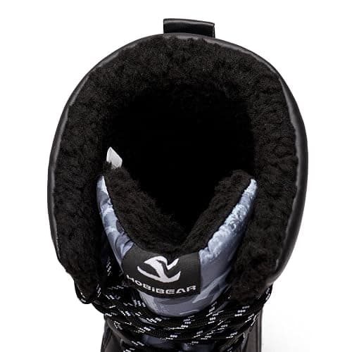 BODATU Boys' Waterproof Winter Snow Boots with Insulation for Cold Weather thumbnail 3