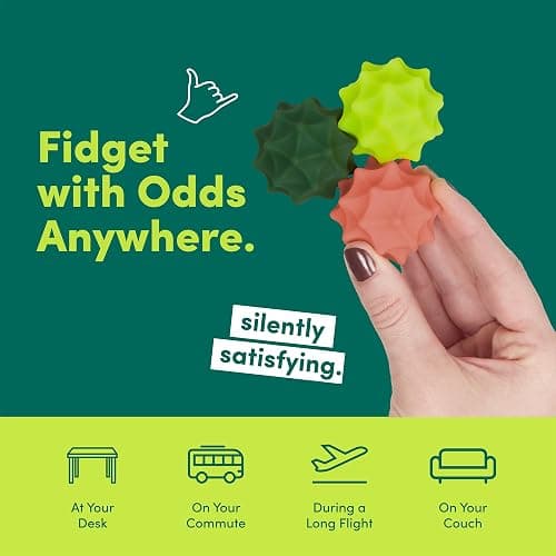 Speks Odds Magnetic Sensory Balls, Silent Stress Relief Tool, Desk Toy thumbnail 5