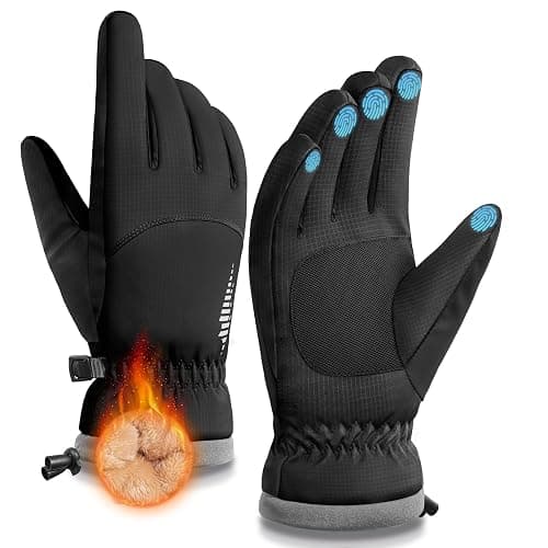 SIMARI Winter Gloves for Men Women, Warm Waterproof Gloves with Touchscreen Fingers, Ski Snow Windproof for Cold Weather Thermal, for Running Hiking Driving Cycling Outdoor Sports Daily Work - Image 1