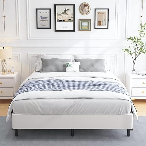 ALDRICH Queen Box Springs 9 Inch Heavy Duty Metal Box Spring Mattress Foundation 3000lbs Max Weight Capacity/Non-Slip/No Noise/Easy Assembly/Easy Clean Cover thumbnail 3