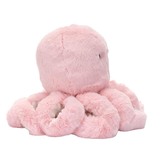 Lambs & Ivy Sea Dreams Pink Plush Octopus Stuffed Animal Toy - Bubbles thumbnail 5
