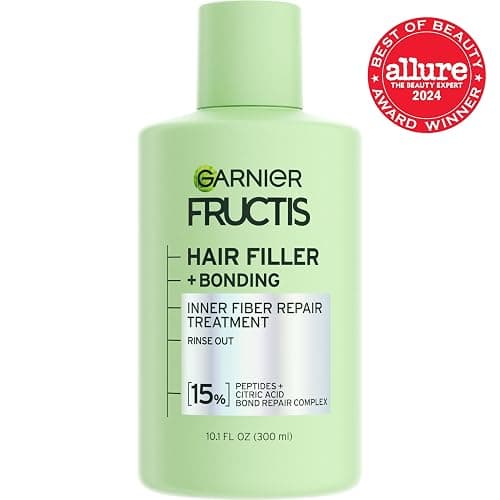 Garnier Fructis Hair Filler Bonding Inner Fiber Rinse Out Pre Shampoo Treatment With Bond Repair Complex, 10.1 Fl Oz, 1 Count thumbnail 2