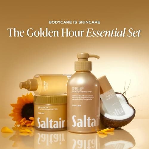 Saltair Body Oil – Silky After Shower and Bath Dry Oil for Women and Men – Non-Greasy, Well-Absorbing Moisturizer for Hydrating Dry Skin – Golden Hour Scent, 4oz thumbnail 3
