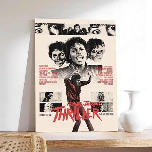 ZCXH Michael Jackson Classic Singers (1) Canvas Poster Wall Art Print Picture Paintings Unframe-style12x18inch(30x45cm) thumbnail 7