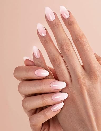 Wahrshei Vernis Autocollant UV | Rose Dégradé Autocollant Ongle Gel UV | 20pcs Film pour Ongles Autoadhésif | Gel Nail Stickers, Autocollants et Pochoirs Pour Nail Art thumbnail 3
