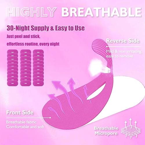OOMDMI 30 Packs Comfort Tape with Breathing Hole - Breathable Tape for Women Men, Strong Hold, Sport Tape for Bowling Finger Protection, Bowling Accessories (Pink) thumbnail 3