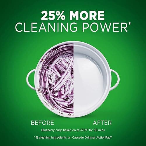 Cascade Complete Dishwasher Pods, Dishwasher Detergent, Lemon Scent ActionPacs, Cleaning Supplies, 78 Count - 78 Count (Pack of 1) - Lemon thumbnail 2