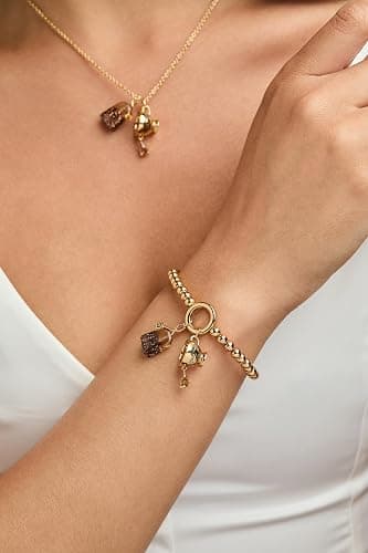 Alex and Ani 'Spill the Tea' Cup Charm Pendant Necklaces thumbnail 6