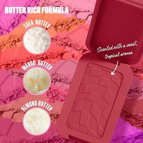 NYX PROFESSIONAL MAKEUP Buttermelt Powder Blush, Fade and Transfer-Resistant Blush, Up to 12HR Make Up Wear, Vegan Formula - Back And Butta thumbnail 2