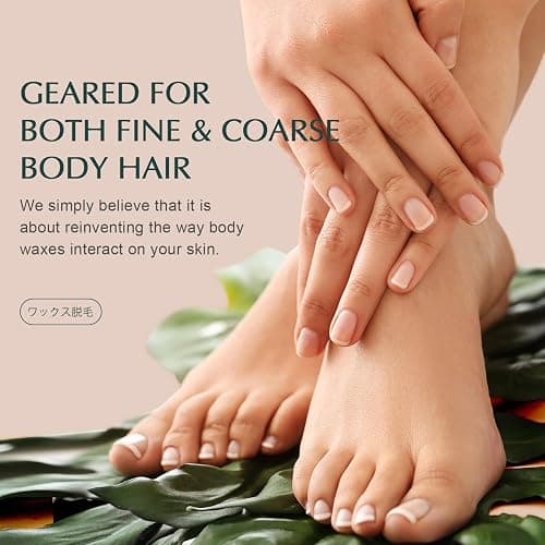 KOTAMU Hard Wax Beads for Hair Removal - 1lb Sensitive Skin Thick Hair Formula for Full Body, Face, Chest, Back, Leg, Bikini Brazilian Waxing - Wax Refill for Women and Men thumbnail 3