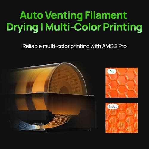 Bambu Lab P2S Combo, P2S 3D Printer & AMS 2 Pro, Multi-Color 3D Printing | MakerWorld Model Library, Multi-Color 3D Printing, High-Speed CoreXY 3D Printer,AI Error Detection thumbnail 8