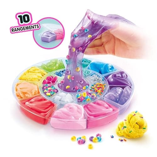 Canal Toys - La Roue de Slime ASMR pour Enfants de 6 Ans+ - Activité Manuelle - Idée Cadeau pour s'Amuser et Eveiller ses Sens avec Plein de Textures Satisfaisantes Différentes - SSB 009 thumbnail 7