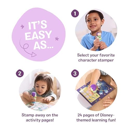 Melissa & Doug Sticker Wow!™ 24-Page Activity Pad and Sticker Stamper, 300 Stickers, Arts and Crafts Fidget Toy Collectible Character – Disney Buzz Lightyear - for Kids Ages 3+ - FSC Certified thumbnail 5