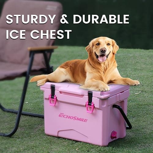 EchoSmile 12/18/25 Quart Rotomolded Cooler, Built to Stand up to The Rigors of The Journey thumbnail 3