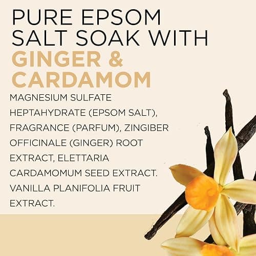 Dr Teal's Epsom Salt Magnesium Soak, Limited Edition Cozy Vanilla Season, 3lbs thumbnail 8