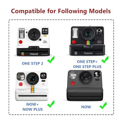 WOGOZAN Camera Case for Polaroid Now/Now+/I-Type/Flip Instant Camera, Green | Protective Case for Polaroid Now 2nd/3rd, Now+ Gen 2/3rd, I-Type, OneStep Camera, Hard Shell Case, Shoulder Strap, No Camera thumbnail 3