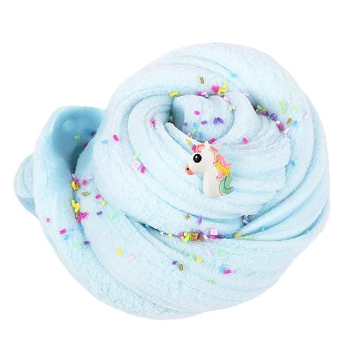 9 Pack Cloud Slime Kit, with 3 Jelly Cube Crunchy Slime 3 Cloud Slime 3 Butter Slime, Soft Non-Sticky, with Panda, Peach Charms, Stress Relief Toy for Girls Boys, Birthday Gift, Kids Party Toys thumbnail 4