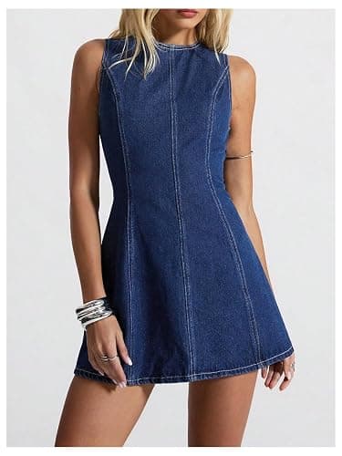 Denim Dress Bow Tie  thumbnail 2